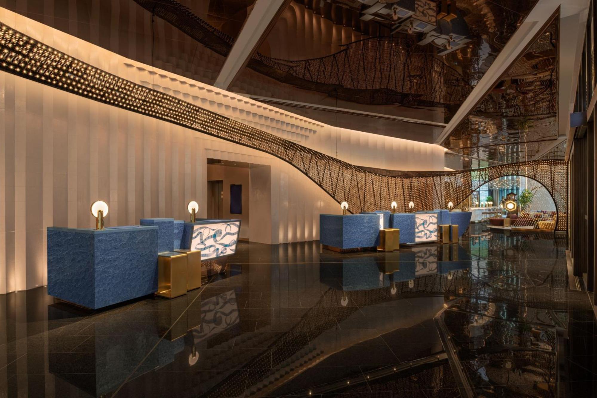 W Macau - Studio City Екстер'єр фото The lobby of the hotel