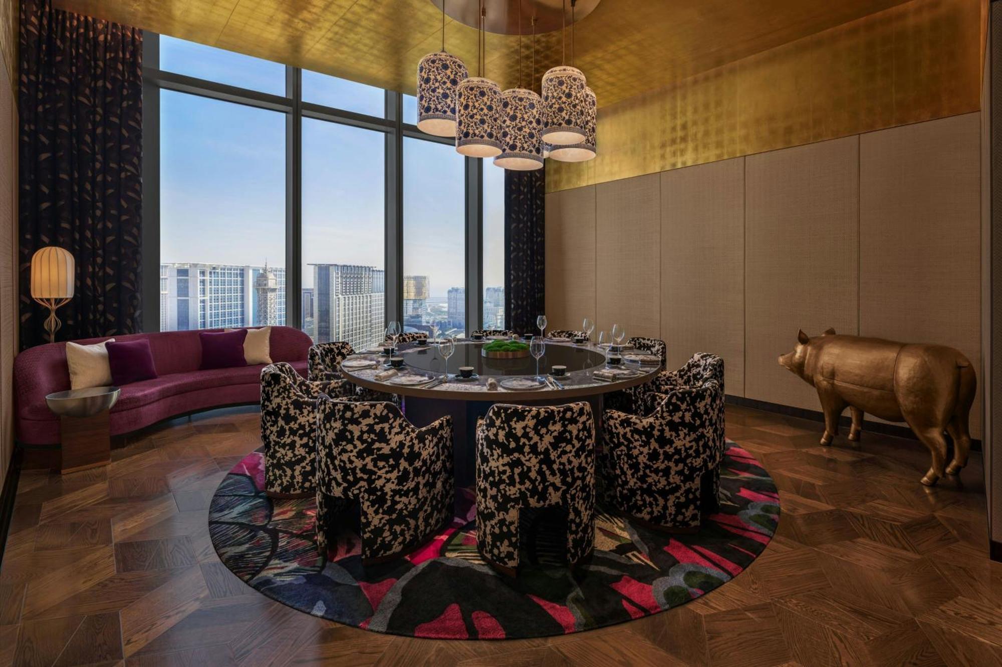 W Macau - Studio City Екстер'єр фото The private dining room at the restaurant