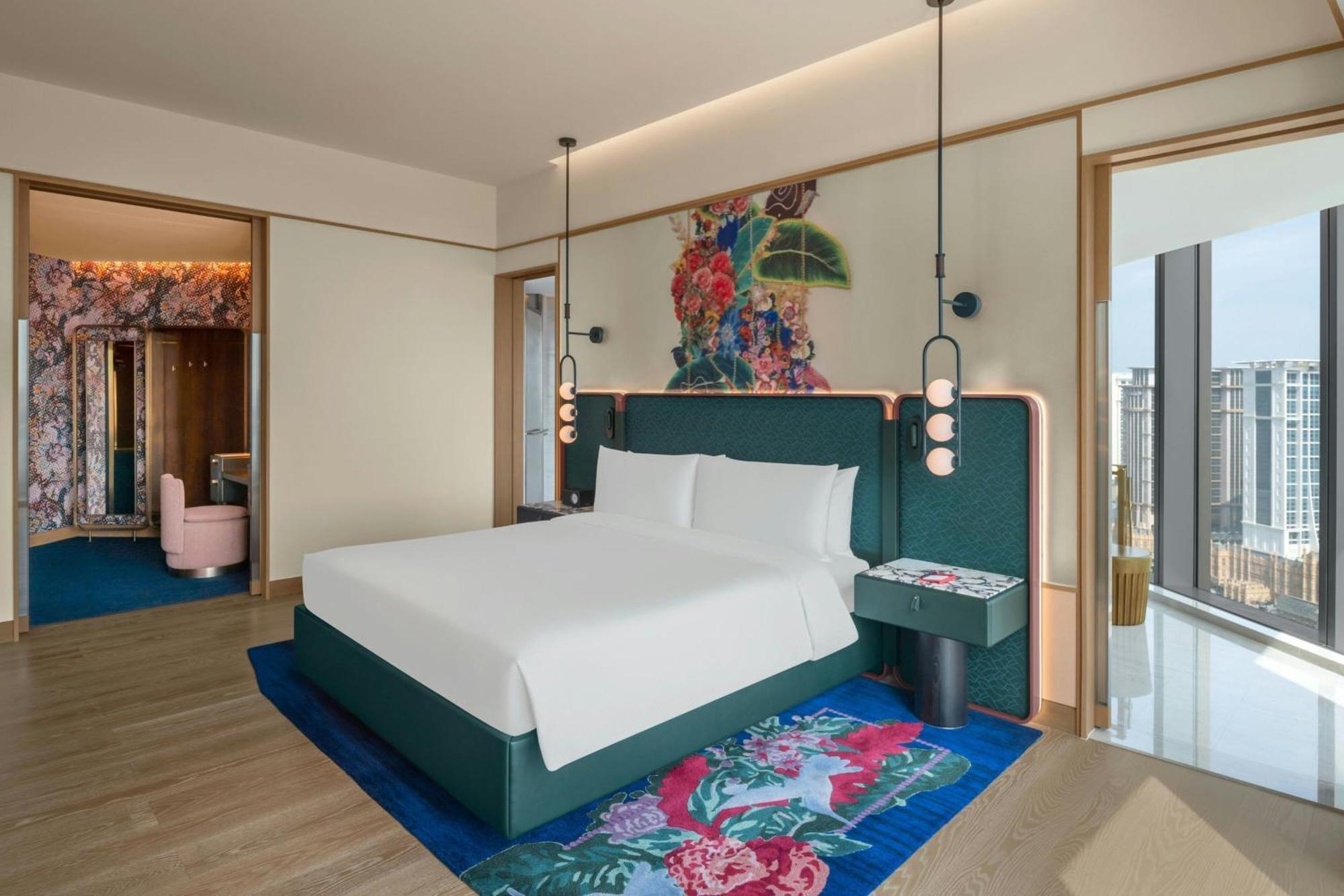W Macau - Studio City Екстер'єр фото A bedroom at the hotel