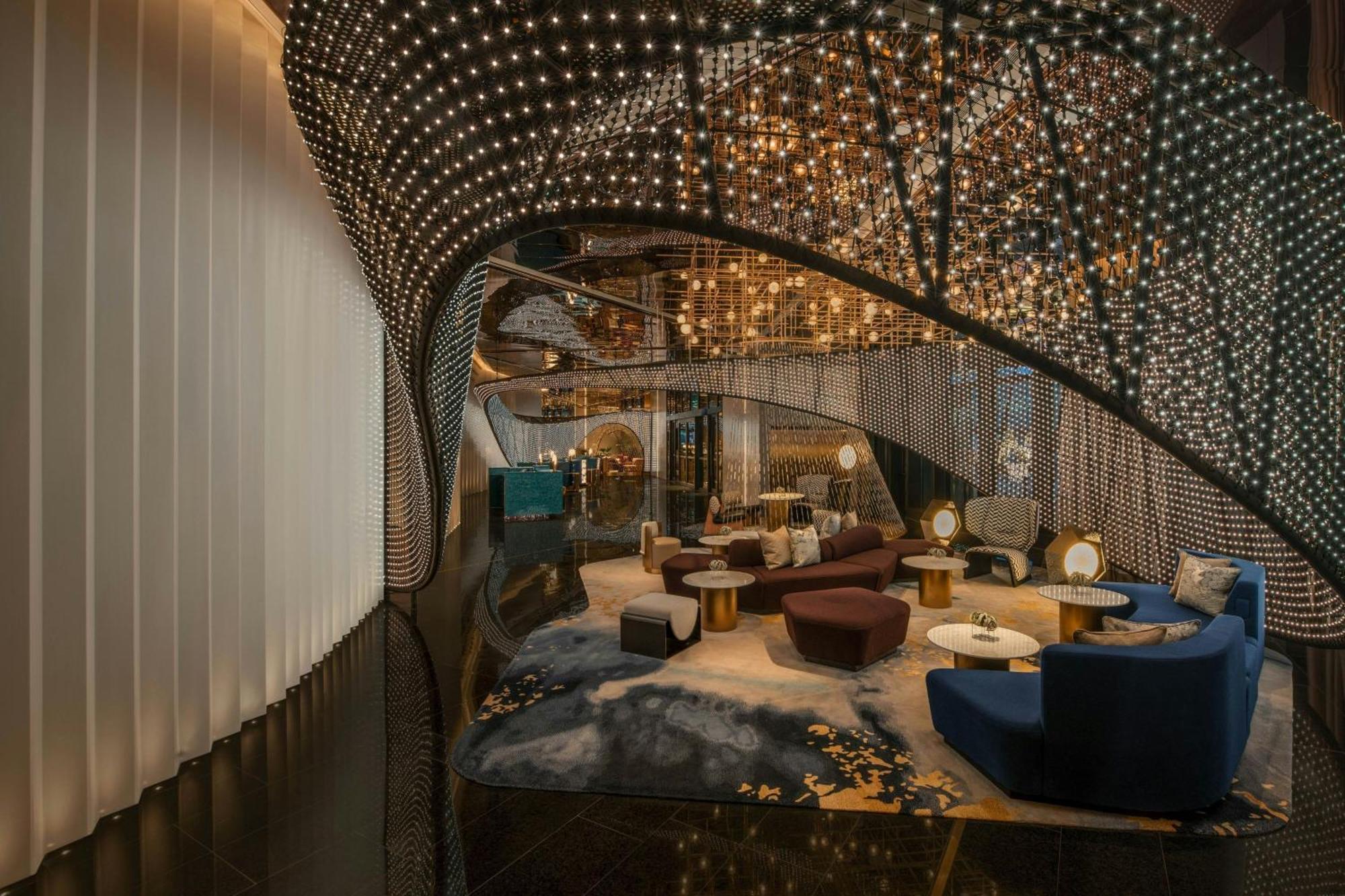 W Macau - Studio City Екстер'єр фото The lobby of the hotel
